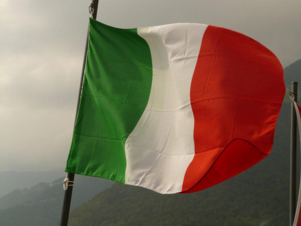 фото официальный флаг Италии