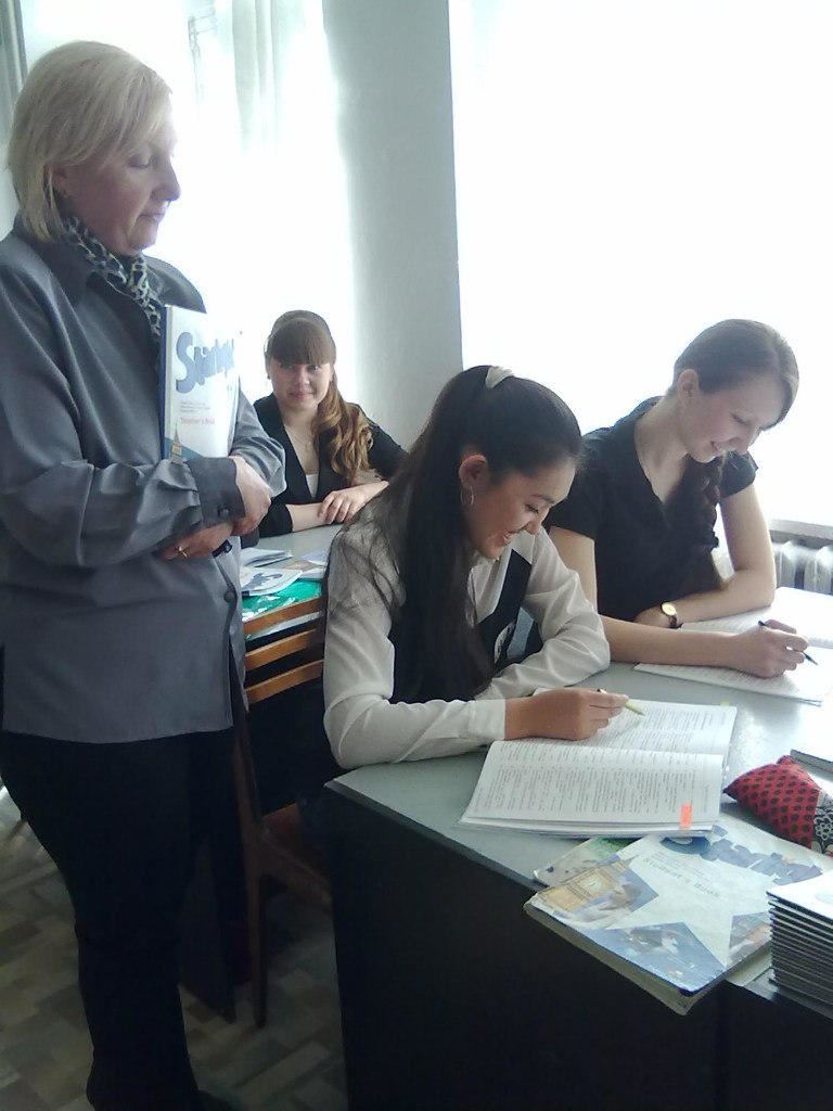 фото Эльвира Омеленчук в школе Магнитогорск