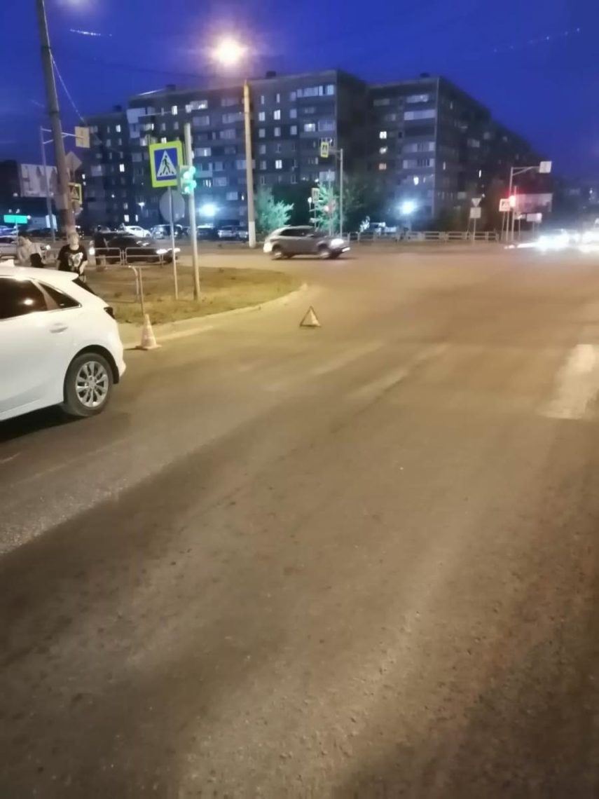 Накануне 1 сентября. Подросток на скутере попал в ДТП в Магнитогорске