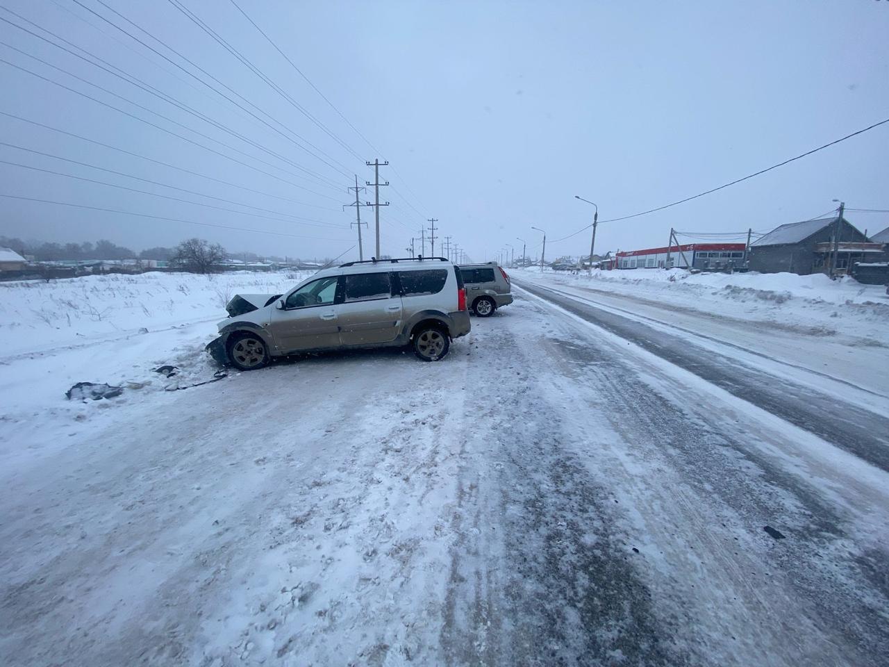 Трое пострадавших. Массовое ДТП произошло на Западном шоссе Магнитогорска в снегопад