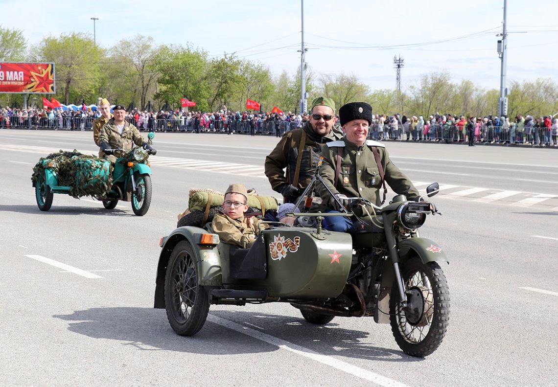 Парад победы в магнитогорске