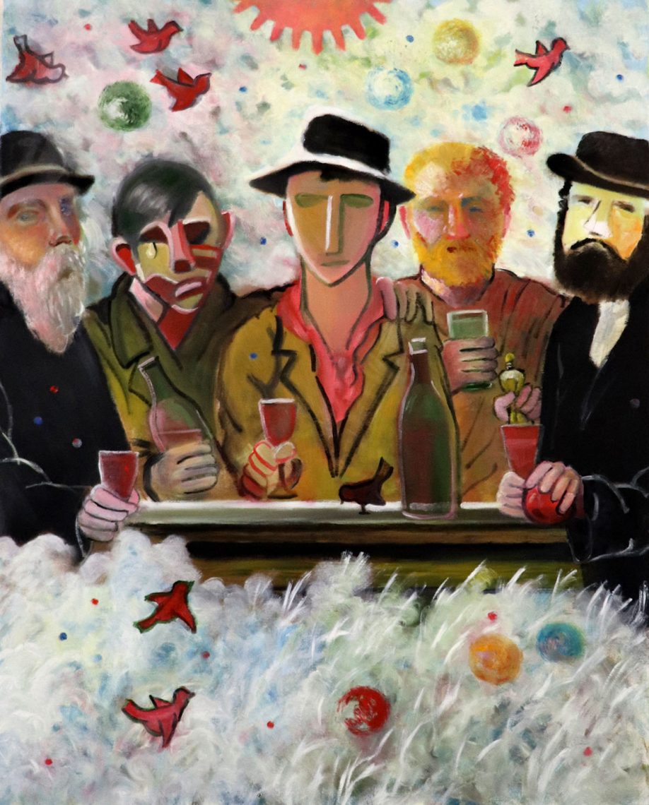 В Магнитогорской картинной галерее открылась выставка Валерия Романова «70 лет в раю»
