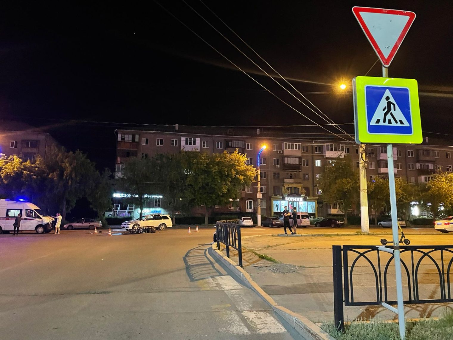 Мотоциклист погиб в ночном ДТП в Магнитогорске