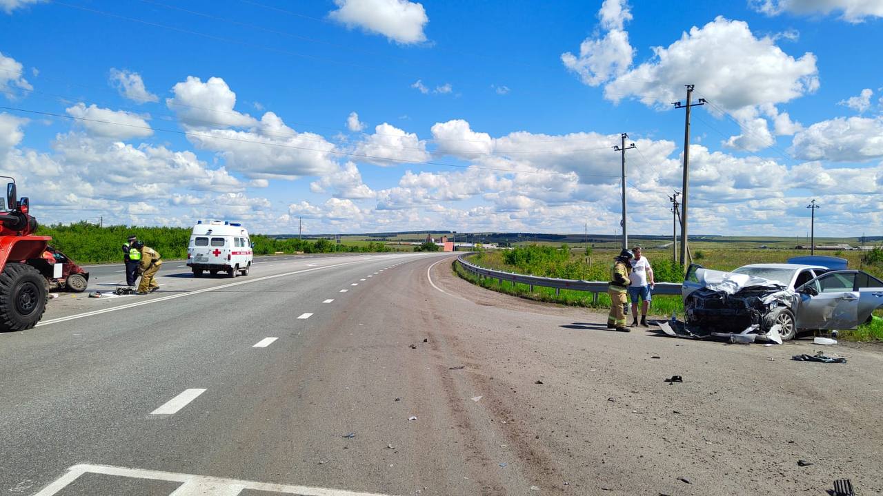 Погиб пассажир: смертельное ДТП произошло на трассе под Магнитогорском