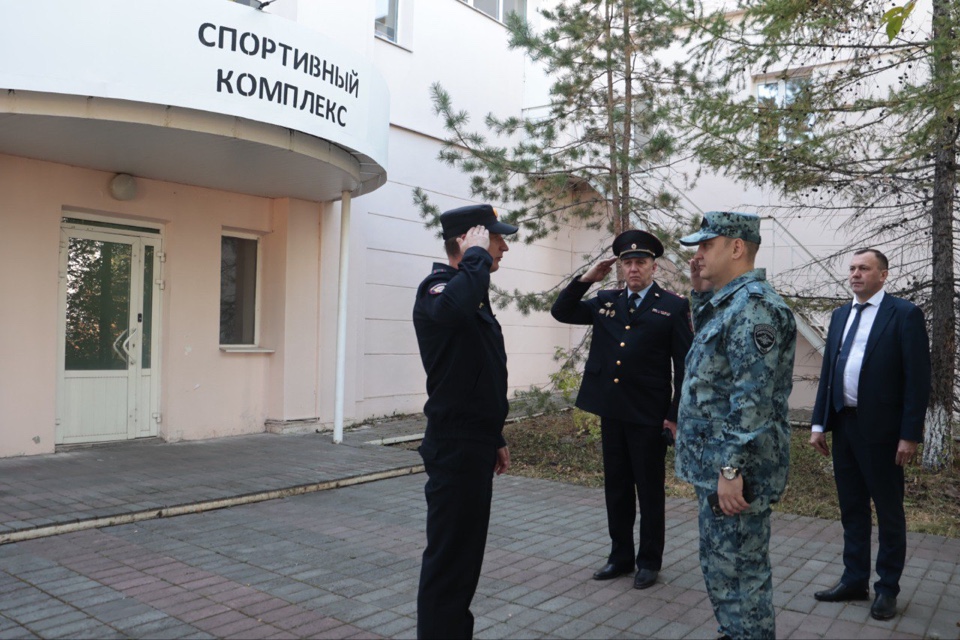 В Магнитогорске побывал новый начальник полиции области